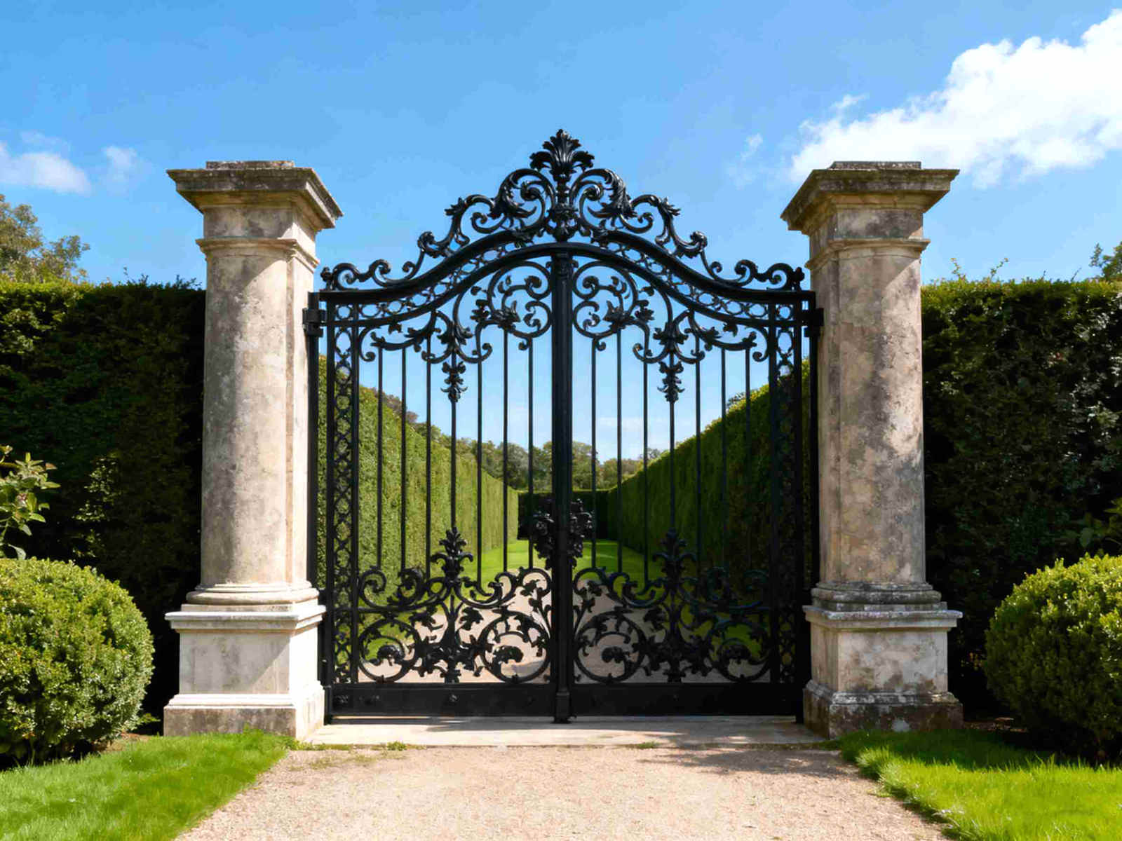 wrought iron gates, wrought iron fence gate, iron wrought gate